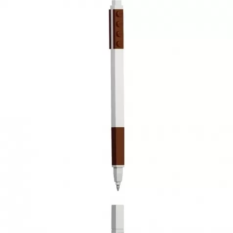 penna gel - colore marrone