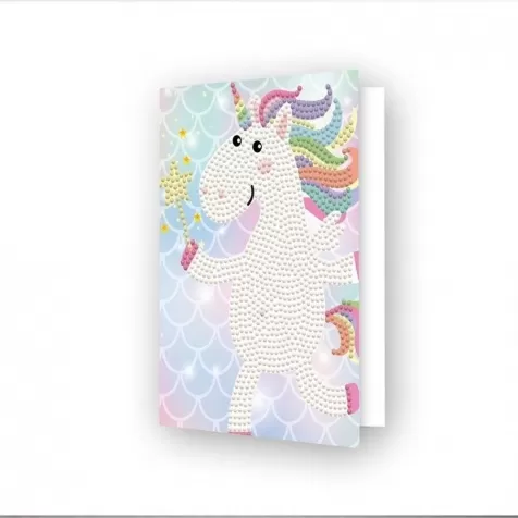 biglietto d'auguri - diamond dotz unicorn wish