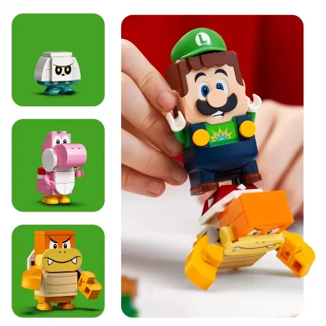 Figure Super Mario - Luigi con Stella