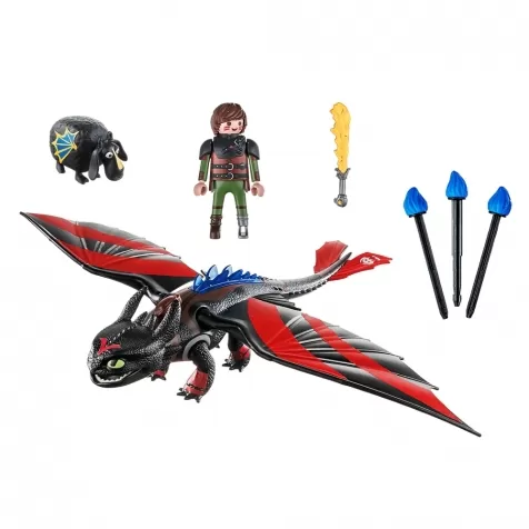 dragon racing: hiccup e sdentato