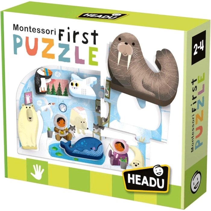 montessori il mio primo puzzle - il polo nord