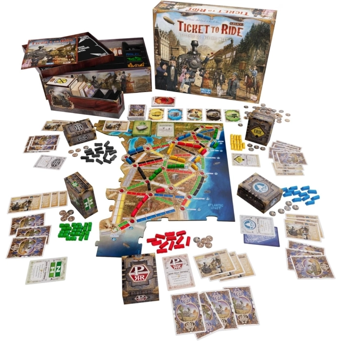 ticket to ride legacy - leggende del vecchio west