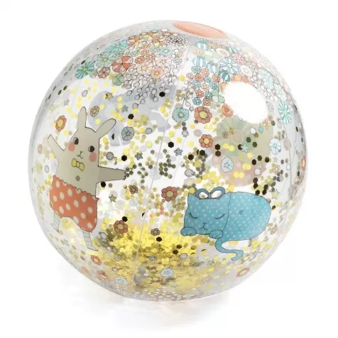 kawaii - palla gonfiabile con glitter - 35cm