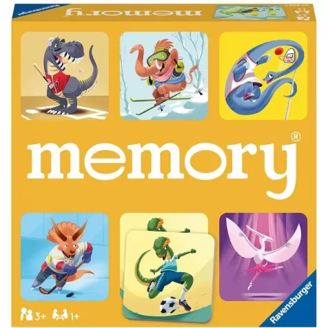 memory - sporty dinosaurs