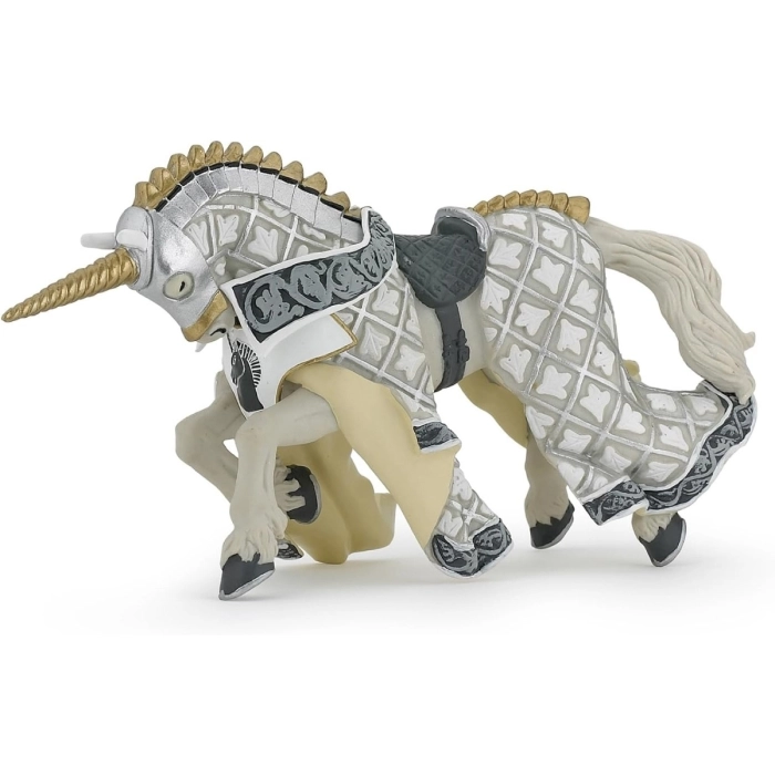 cavallo del maestro d'armi dell'unicorno