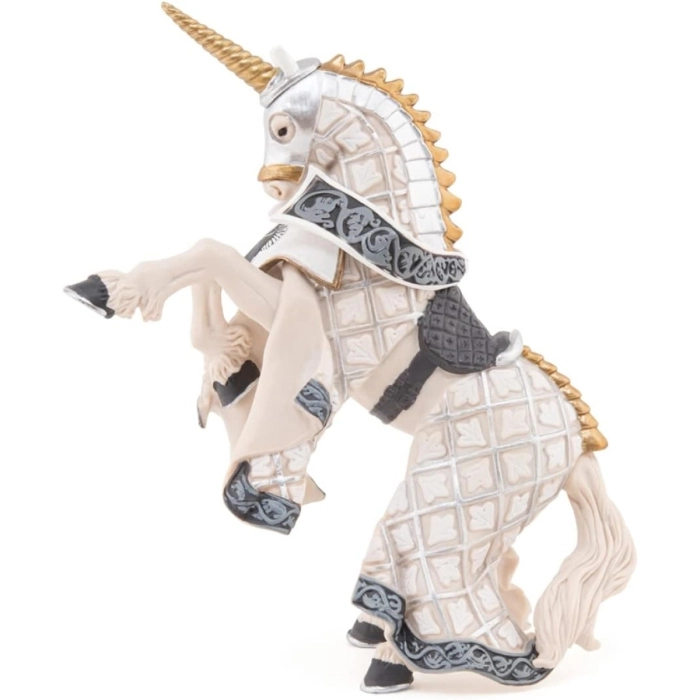 cavallo del maestro d'armi dell'unicorno