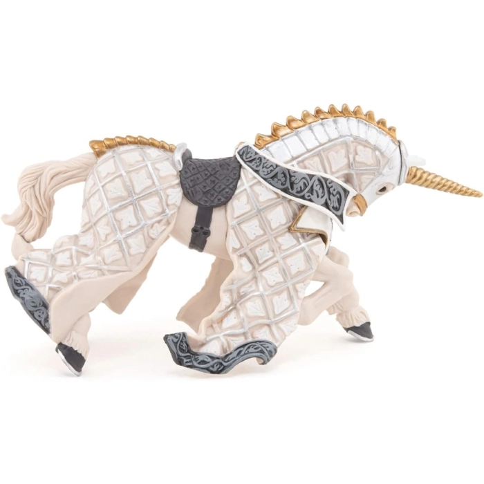 cavallo del maestro d'armi dell'unicorno