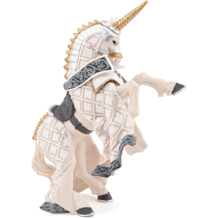 cavallo del maestro d'armi dell'unicorno