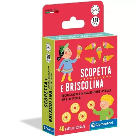 carte gioco sapientino - scopetta e briscolina