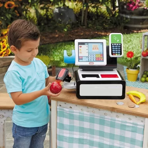 first self checkout stand - prima cassa automatica con 15 accessori: 2