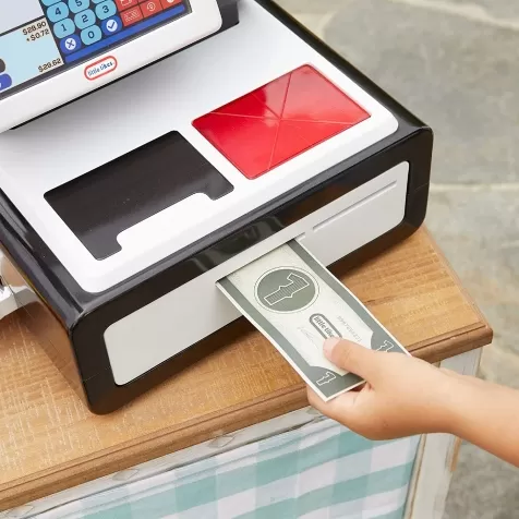first self checkout stand - prima cassa automatica con 15 accessori: 5