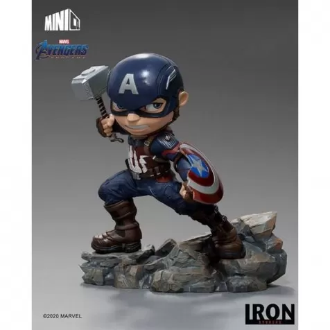 captain america - marvel avengers - minico pvc figure 20cm: 1