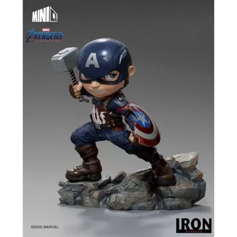 captain america - marvel avengers - minico pvc figure 20cm
