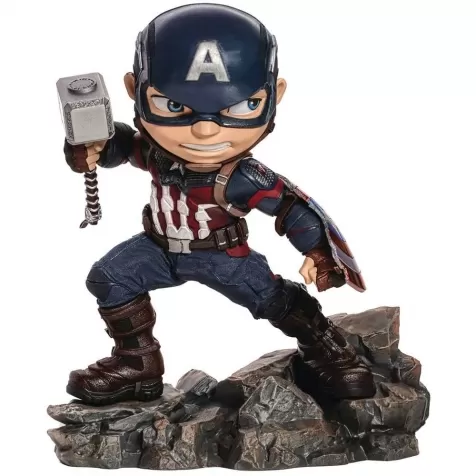 captain america - marvel avengers - minico pvc figure 20cm: 2