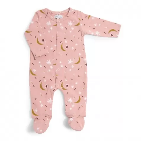 tutina intera caldo cotone rosa cipria apres la pluie tg. 1 mese