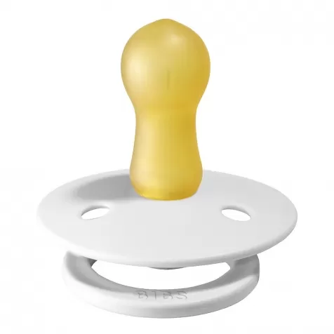 set di 2 ciucci - bianco & menta - tettarella in gomma naturale - size 1, 0-6 mesi