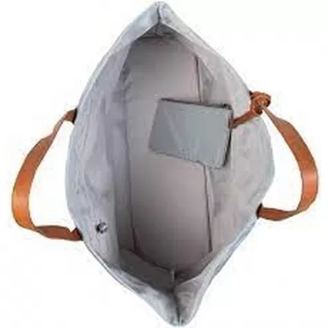 family bag - borsa weekend 55x18x40 cm - grigio chiaro