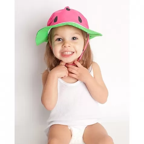 cappellino estivo upf 50, cocomero - diverte e protegge! 6-12 mesi