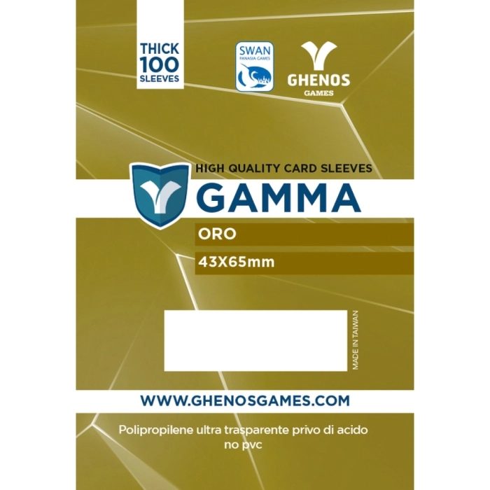 gamma oro - 43x65 - bustine protettive 100 pezzi