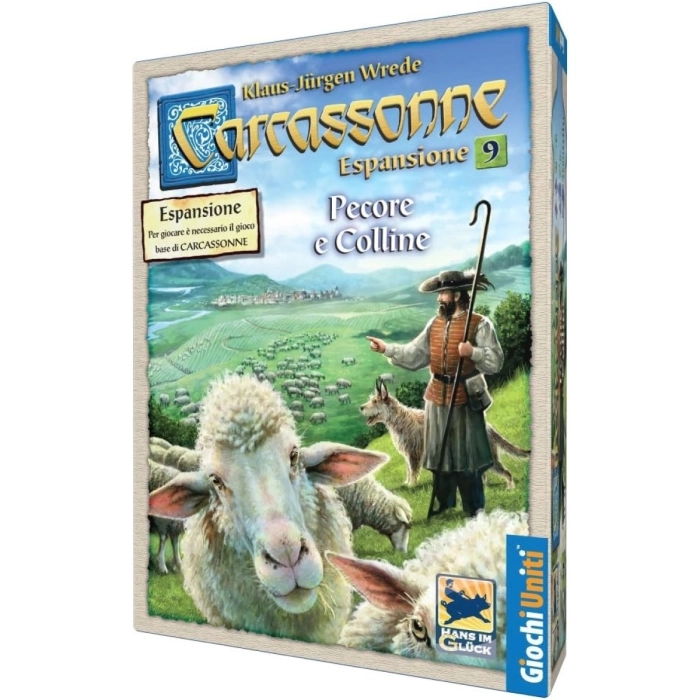 carcassonne - pecore e colline - espansione 9
