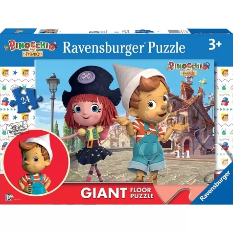 Ravensburger Puzzle Pinocchio Collezione 24 Giant Pavimento 24