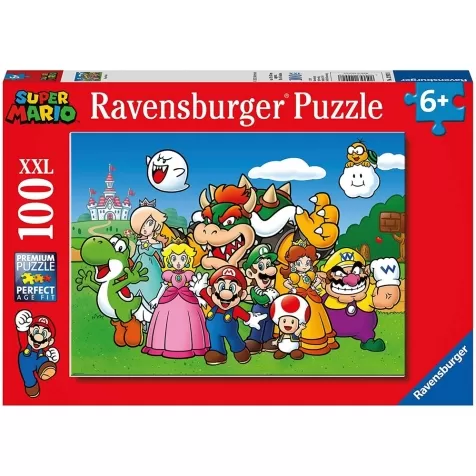 super mario - puzzle 100 pezzi xxl