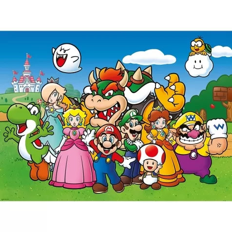 super mario - puzzle 100 pezzi xxl