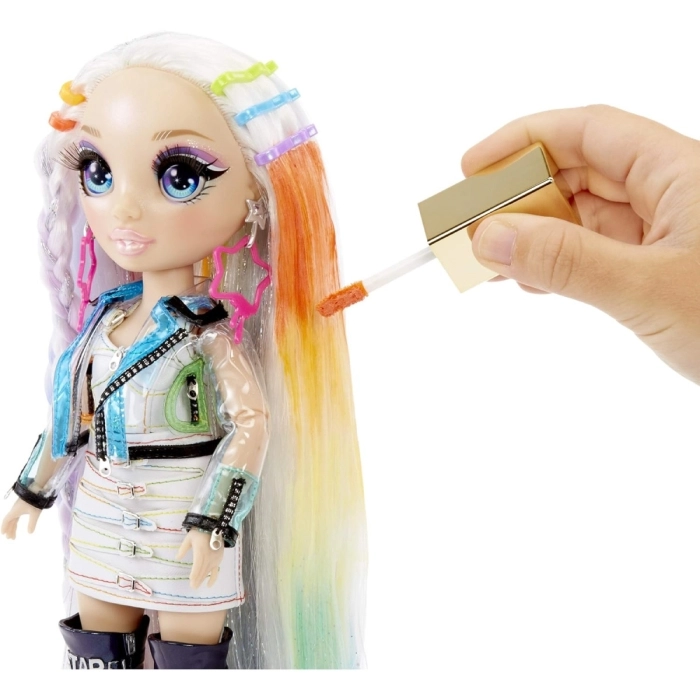 rainbow high - hair studio - amaya raine - fashion doll 30cm: 4