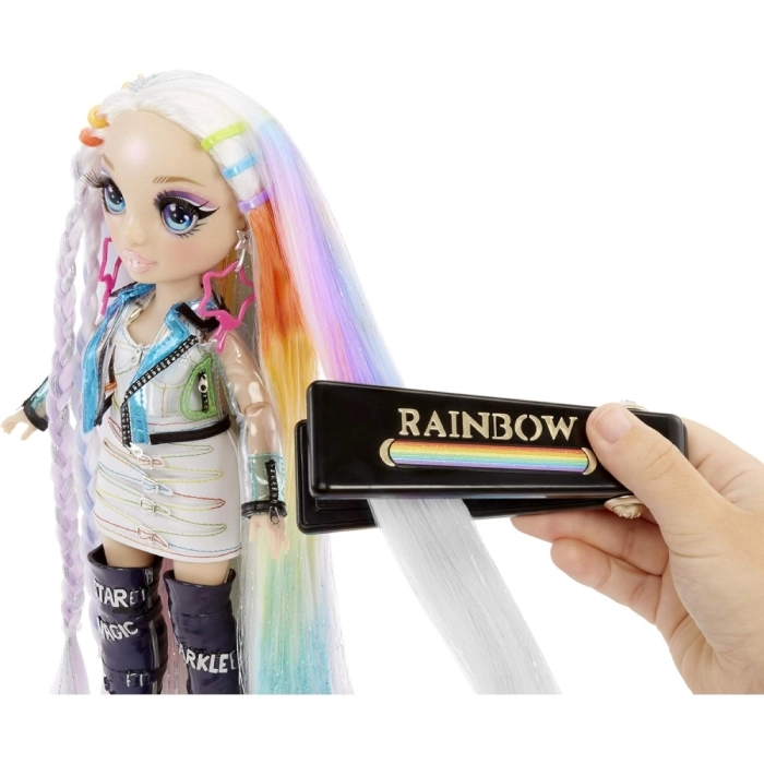rainbow high - hair studio - amaya raine - fashion doll 30cm: 5