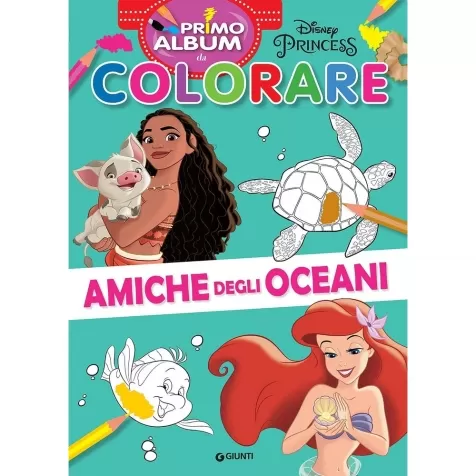 amiche degli oceani. primo album da colorare. ediz. a colori