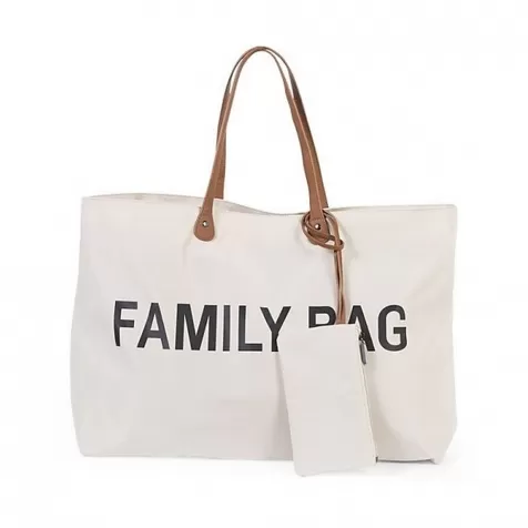 family bag - borsa weekend 55 x 18 x 40 cm - panna