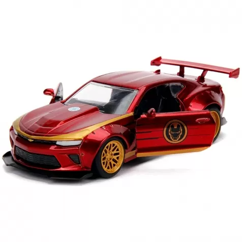 marvel iron man chevy camaro ss del 2016 - 1:32 die-cast