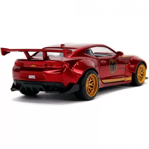 marvel iron man chevy camaro ss del 2016 - 1:32 die-cast