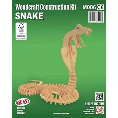 snake - kit di costruzioni in legno (certificazione fsc)