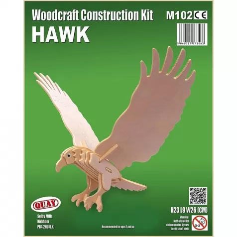 hawk - kit di costruzioni in legno (certificazione fsc): 1