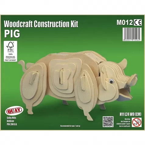 pig - kit di costruzioni in legno (certificazione fsc): 1