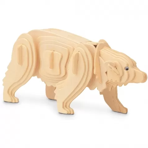 polar bear - kit di costruzioni in legno (certificazione fsc): 2