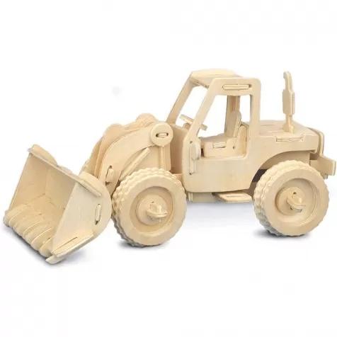 bulldozer - kit di costruzioni in legno (certificazione fsc)