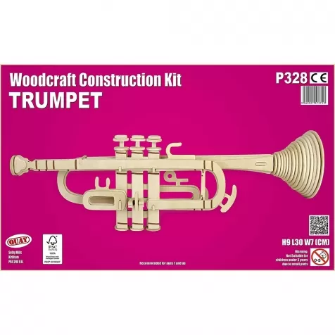 trumpet - kit di costruzioni in legno (certificazione fsc)