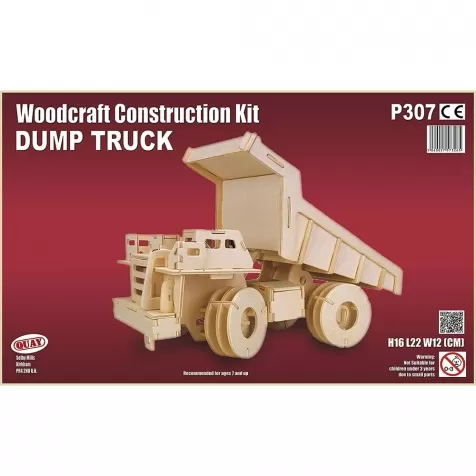 dumper truck - kit di costruzioni in legno (certificazione fsc): 1