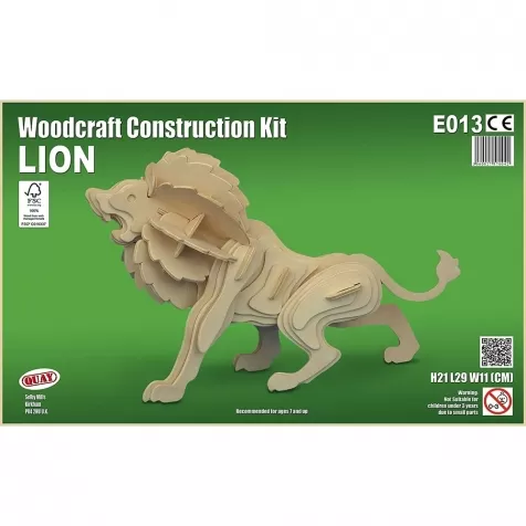 lion - kit di costruzioni in legno (certificazione fsc): 1