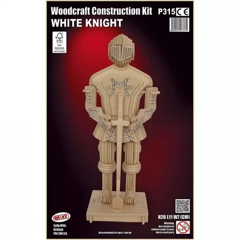 white knight - kit di costruzioni in legno (certificazione fsc)