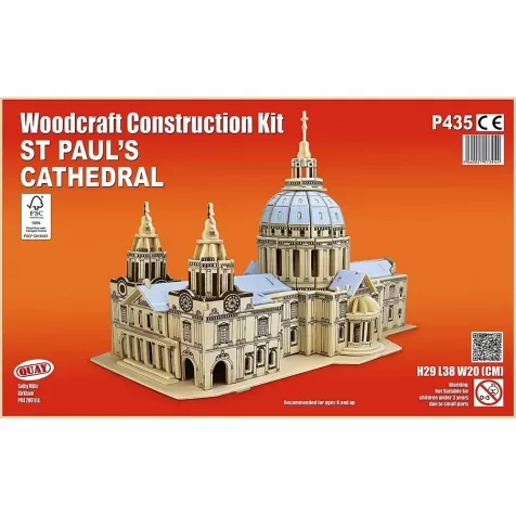 st paul's cathedral - kit di costruzioni in legno (certificazione fsc): 1