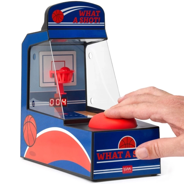 mini basketball arcade game - what a shot!