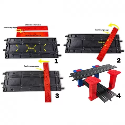 carrera go!!! build 'n race - racing set 6,2m