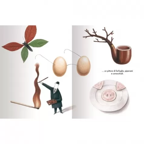 la mela di magritte. ediz. illustrata