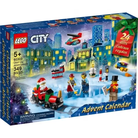60303 - calendario dell'avvento lego city 2021