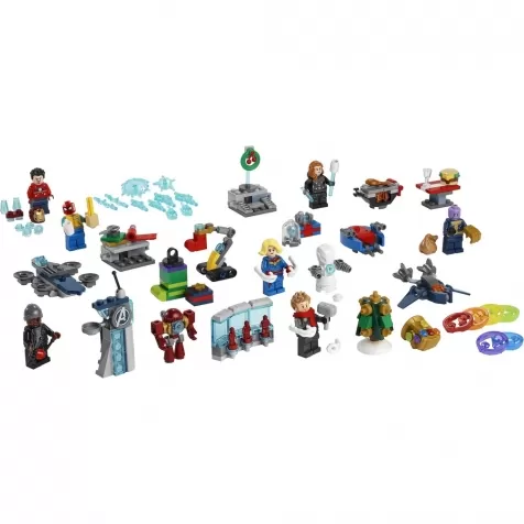 76196 - calendario dell’avvento lego marvel avengers 2021