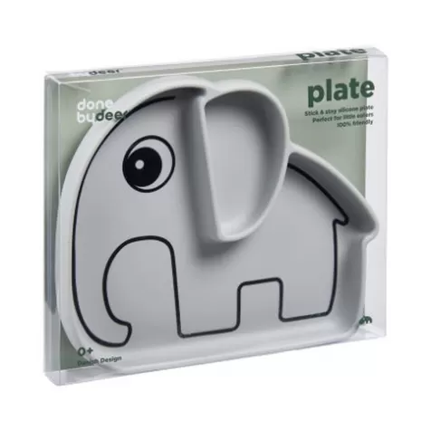 piatto anti-scivolo stick&stay elphee, grigio