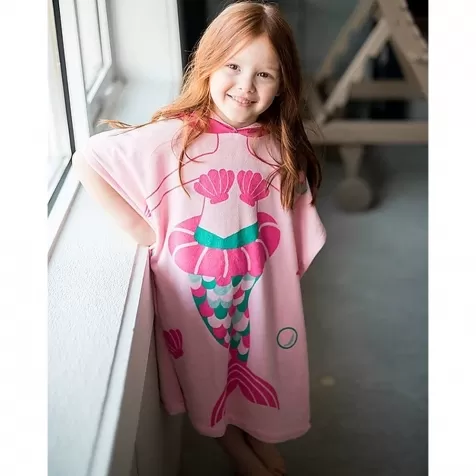 ZOOCCHINI Accappatoio Poncho Kids Marietta La Sirena (2-6 Anni) a